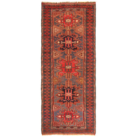 Barjasta Runner Handmade Multi Floral 6' ft Runner