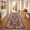 Kazak Rug Handmade Green Medallion 6' Runner