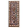 Kazak Rug Handmade Gray Medallion 6' Runner