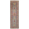 Kazak Rug Handmade Gray Medallion 10' Runner