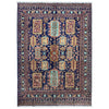 Kazak Rug Handmade Multi Medallion 5x8 ft