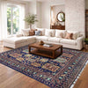 Kazak Rug Handmade Multi Medallion 5x8 ft