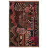 Pictorial Rug Handmade Multi Design
