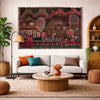 Pictorial Rug Handmade Multi Design