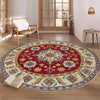 Kazak Rug Handmade Red Medallion 7x7 ft