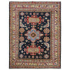 Kazak Rug Handmade Multi Medallion 4x7 ft