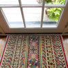 Gabbeh Area Rug Handmade Multi Medallion 2x3 ft