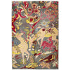 Pictorial Rug Handmade Multi Design