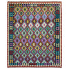 Handmade Multi Kilim Geometric 7x10 ft