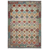 Handmade Multi Kilim Geometric 7x10 ft