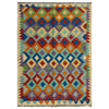 Handmade Multi Kilim Geometric 3x5 ft