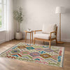 Handmade Multi Kilim Geometric 3x5 ft
