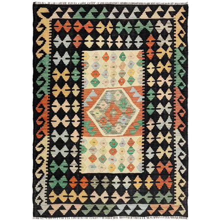 Handmade Multi Kilim Geometric 3x5 ft