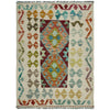 Handmade Multi Kilim Geometric 2x4 ft