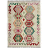 Handmade Multi Kilim Geometric 3x5 ft