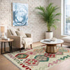 Handmade Multi Kilim Geometric 3x5 ft