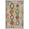 Handmade Multi Kilim Geometric 3x5 ft