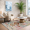 Handmade Multi Kilim Geometric 2x4 ft