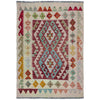 Handmade Multi Kilim Geometric 2x4 ft