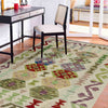 Handmade Multi Kilim Geometric 2x4 ft