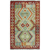 Handmade Multi Kilim Geometric 2x4 ft