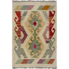 Handmade Multi Kilim Geometric 2x3 ft