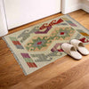 Handmade Multi Kilim Geometric 2x3 ft