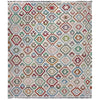 Handmade Multi Kilim Geometric 6x9 ft