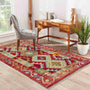 Handmade Multi Kilim Geometric 2x4 ft