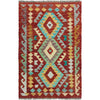 Handmade Multi Kilim Geometric 2x4 ft
