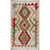 Handmade Multi Kilim Geometric 2x4 ft