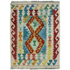 Handmade Multi Kilim Geometric 2x3 ft