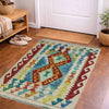 Handmade Multi Kilim Geometric 2x3 ft