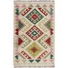 Handmade Multi Kilim Geometric 2x4 ft