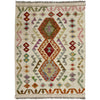 Handmade Multi Kilim Geometric 2x4 ft