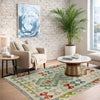 Handmade Multi Kilim Geometric 2x4 ft