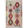 Handmade Multi Kilim Geometric 2x4 ft
