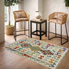 Handmade Multi Kilim Geometric 2x4 ft