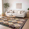 Handmade Multi Kilim Geometric 4x7 ft