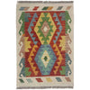Handmade Multi Kilim Geometric 2x3 ft