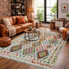 Handmade Multi Kilim Geometric 4x7 ft
