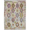 Handmade Multi Kilim Geometric 4x7 ft