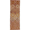 Handmade Multi Kilim Geometric 10' Runner