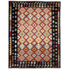 Handmade Multi Kilim Geometric 7x10 ft