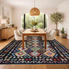 Handmade Multi Kilim Geometric 7x10 ft