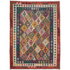 Handmade Multi Kilim Geometric 7x10 ft