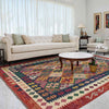 Handmade Multi Kilim Geometric 7x10 ft