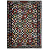 Handmade Multi Kilim Geometric 7x10 ft