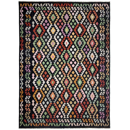 Handmade Multi Kilim Geometric 7x10 ft