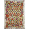 Handmade Multi Kilim Geometric 7x10 ft